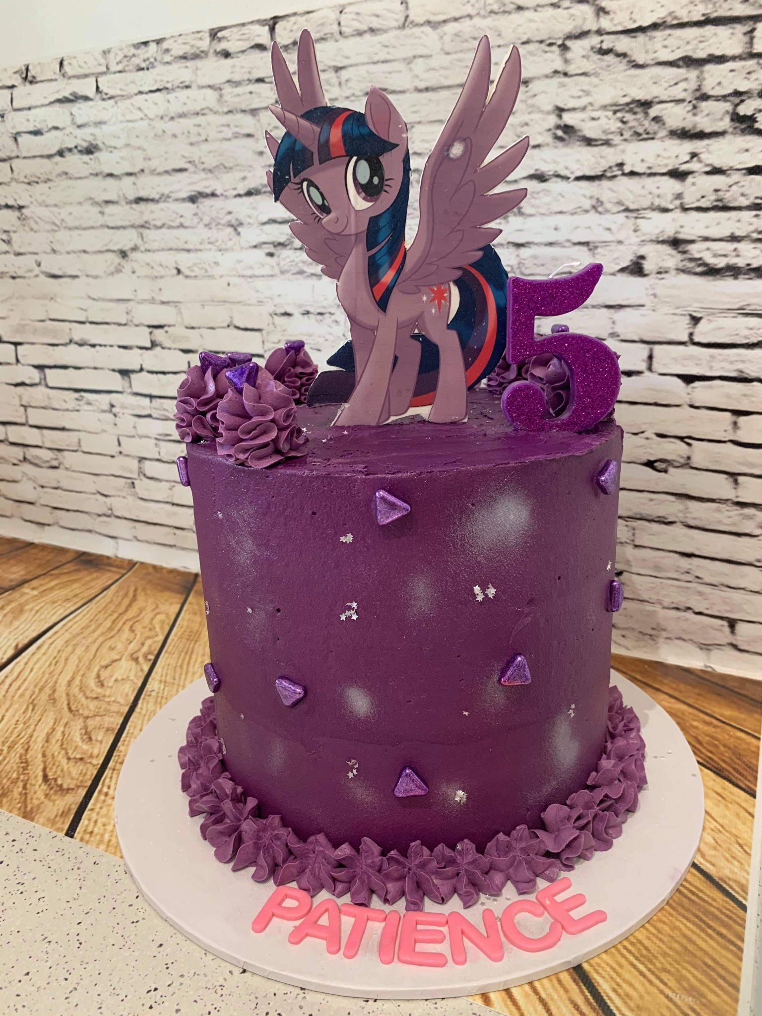 Twilight Sparkle Cake - Baking Bliss